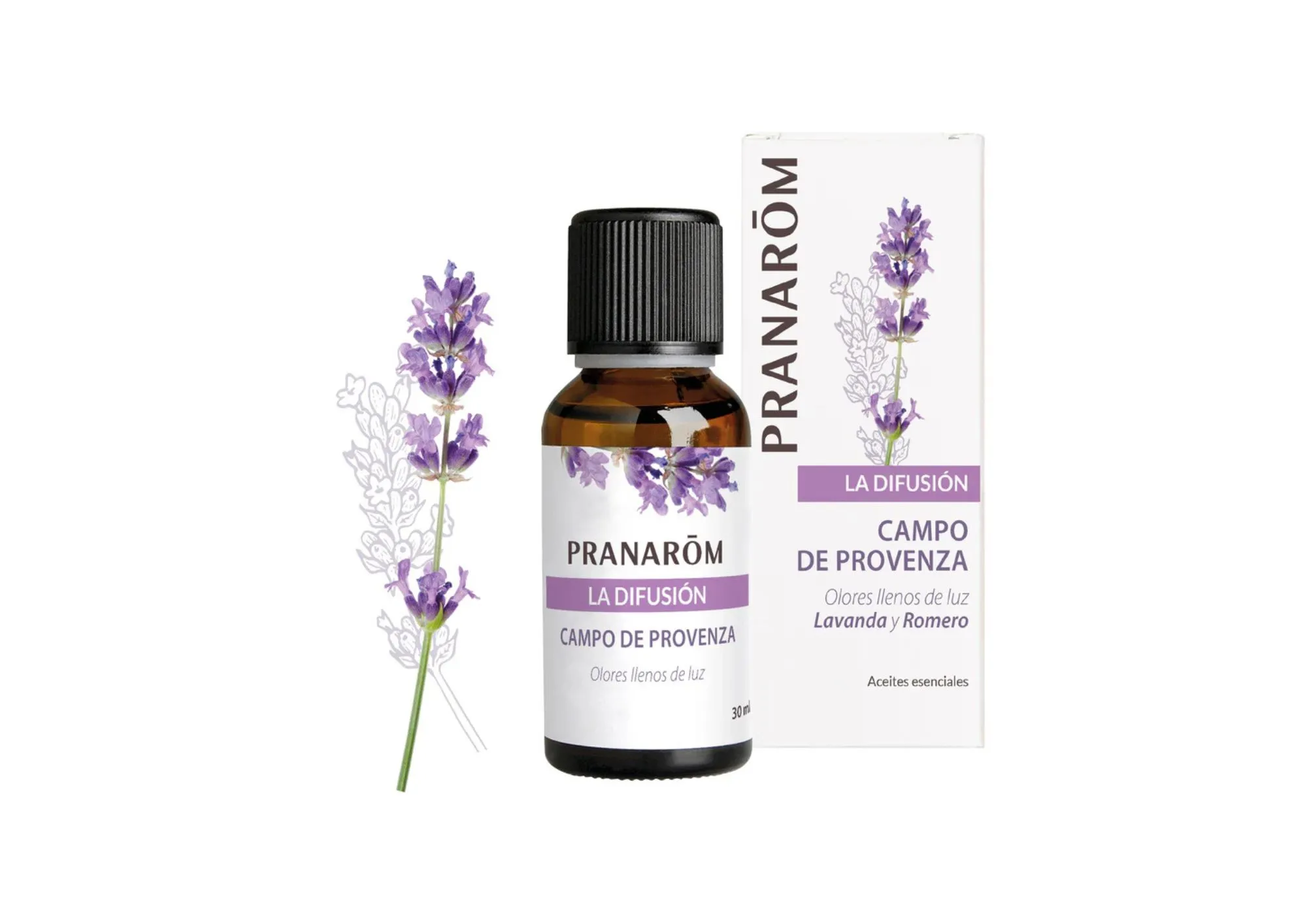 Envase de Aceite Esencial Provenza de Pranaróm