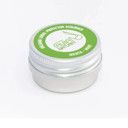 Envase de Bálsamo Labial Protector Menta de Alba Natura