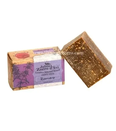 Envase de Champú Sólido de Romero Zorro d´Avi