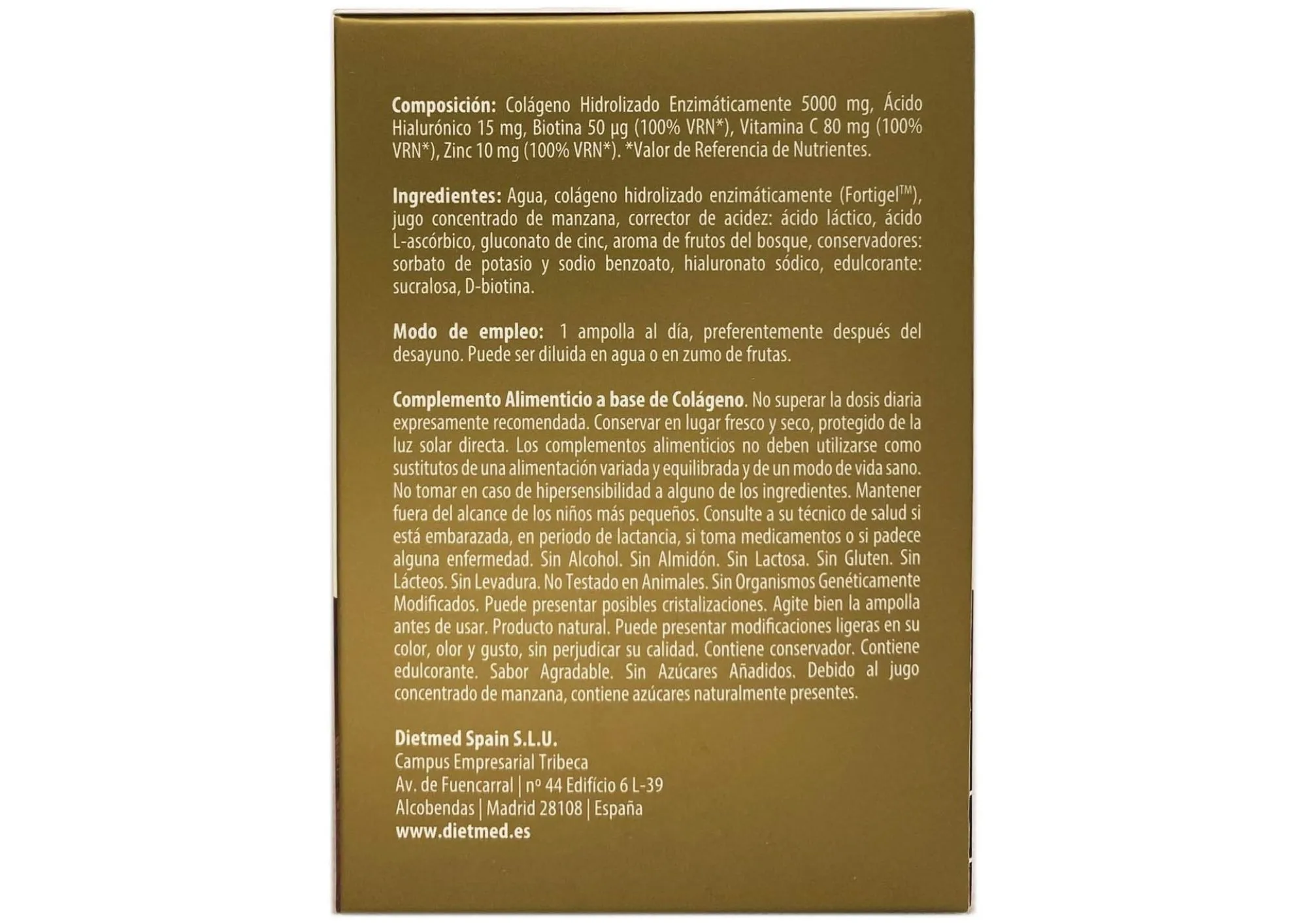 Collaforce Skin Hair & Nails Dietmed - Imagen 2