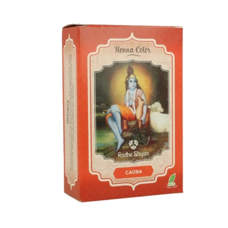 Envase de Henna Caoba de Radhe Shyam
