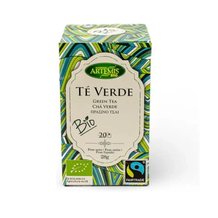 Envase de Infusión Té Verde Bio de Artemis