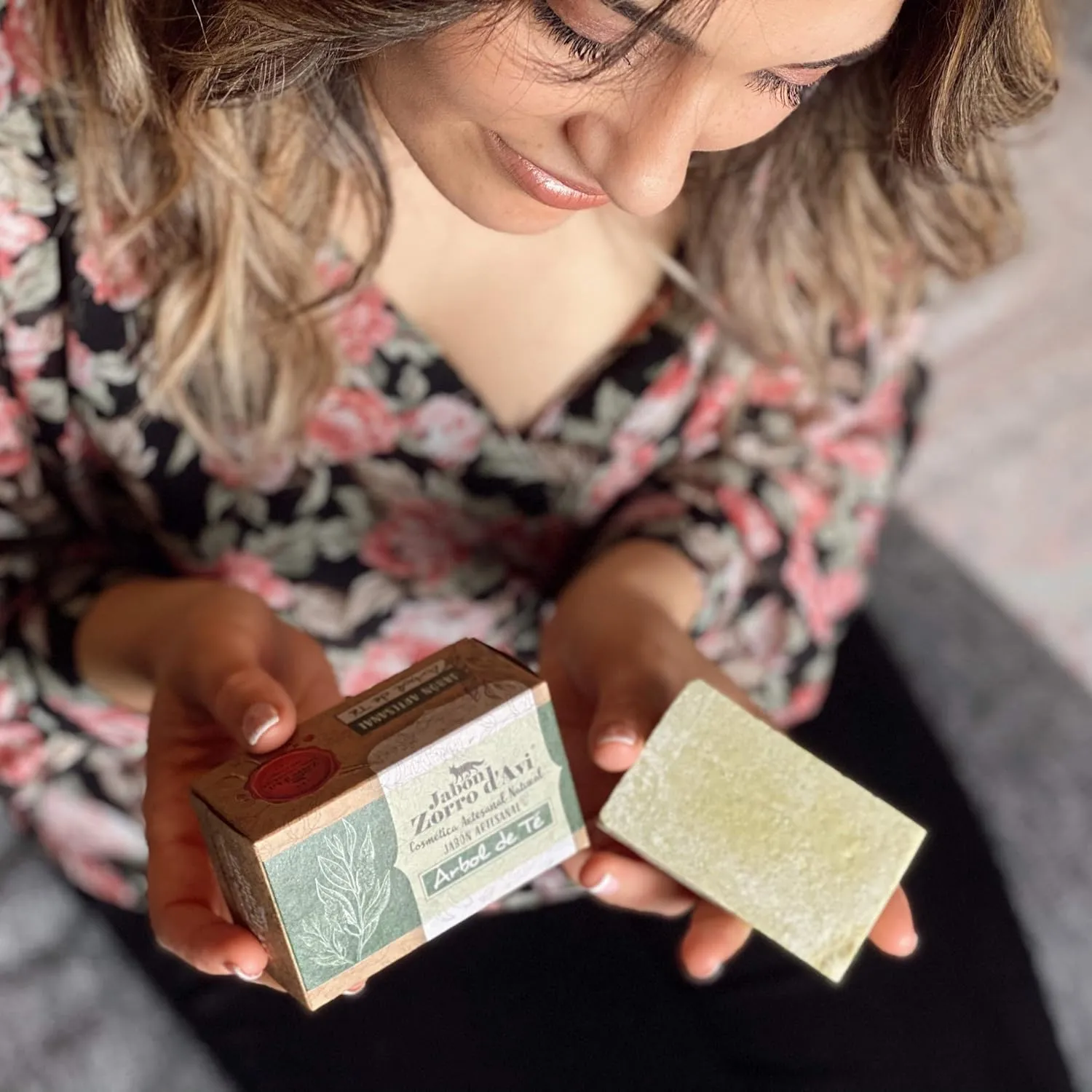 Jabón Artesanal de Árbol de Té Zorro d´Avi - Imagen 2