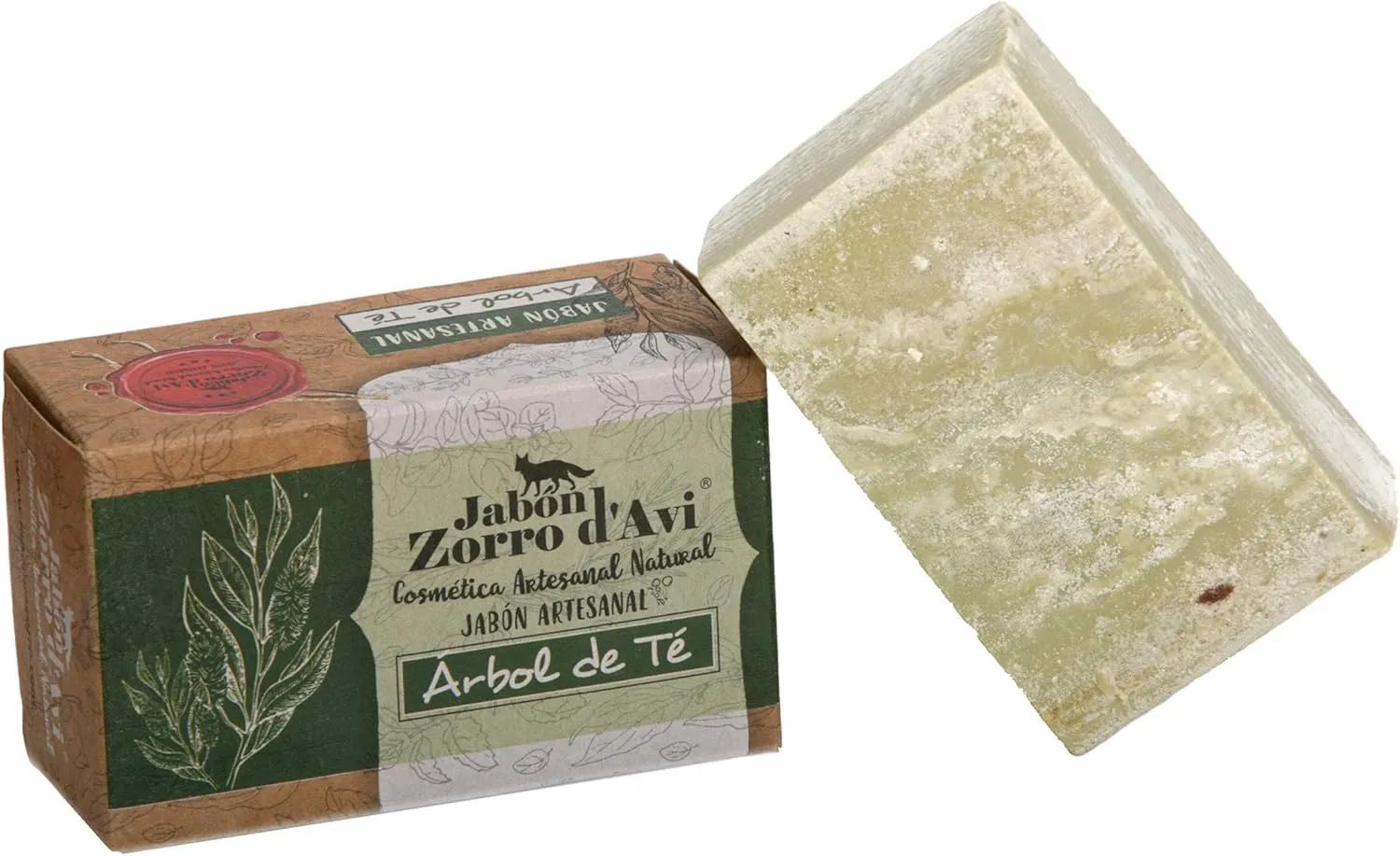 Jabón Artesanal de Árbol de Té Zorro D´Avi