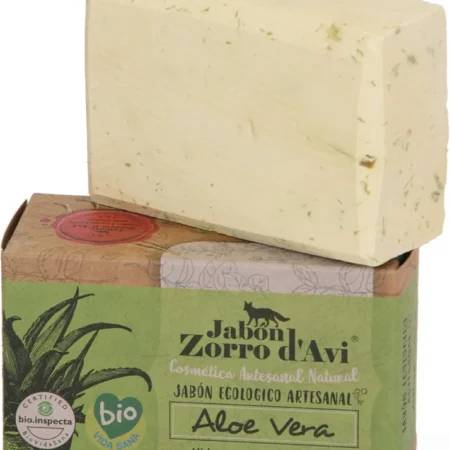 Jabón Artesanal de Aloe Vera Zorro d´Avi
