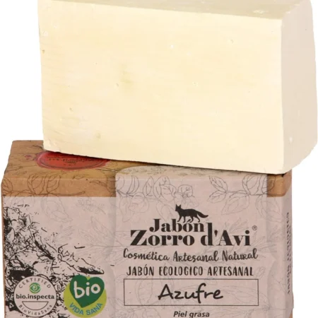 Jabón Artesanal de Azufre Zorro d´Avi