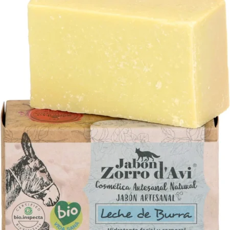 Jabón Artesanal de Leche de Burra Zorro d´Avi