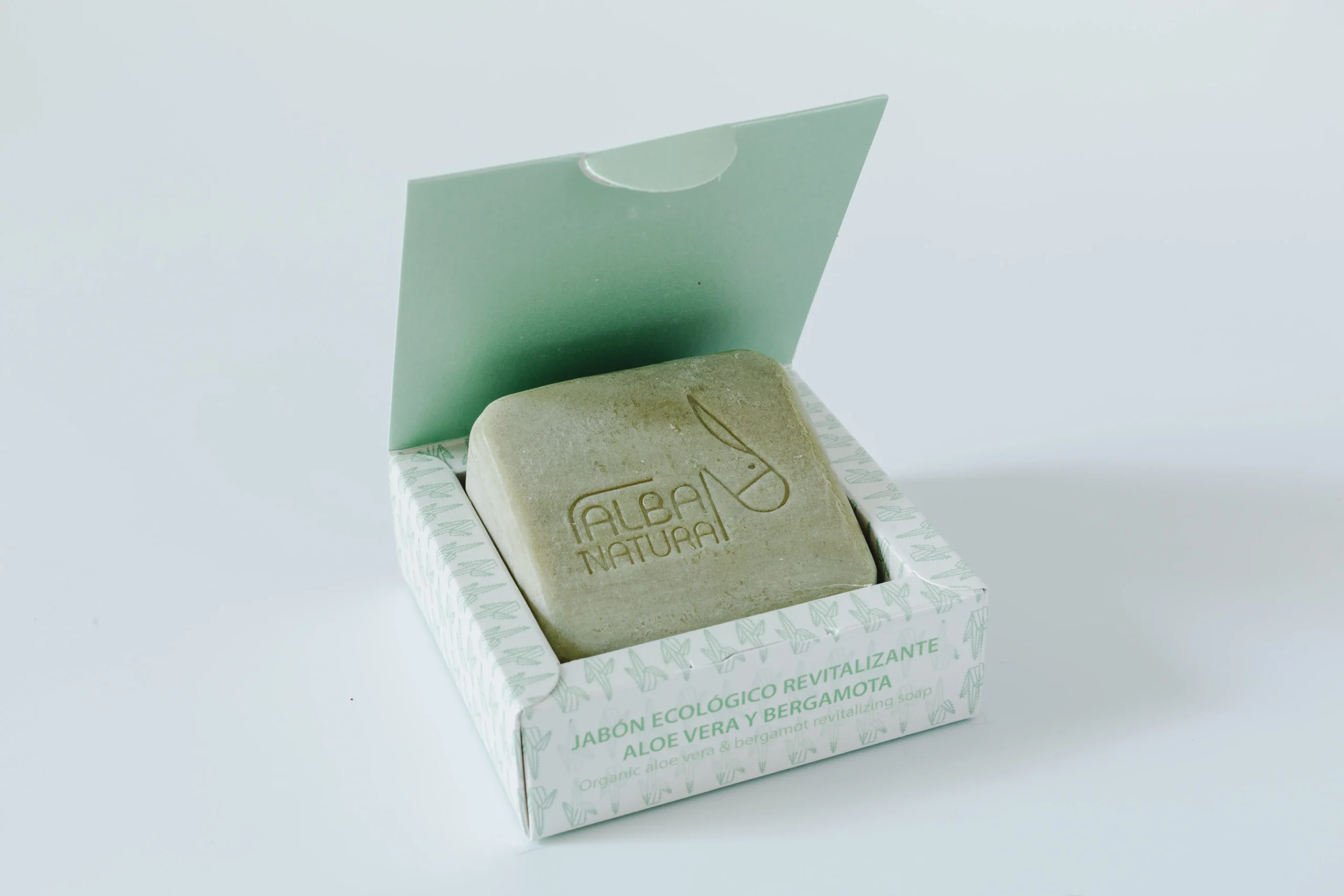 Jabón Facial con Aloe Vera y Bergamota de Alba Natura