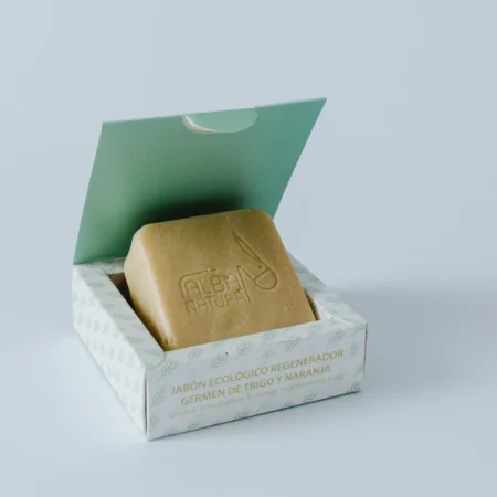 Jabón Facial con Germen de Trigo y Naranja de Alba Natura