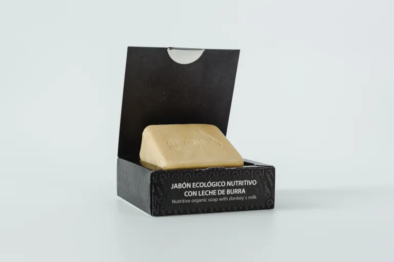 Jabón Piel Atópica Bio con Leche de Burra Alba Natura - Imagen 2