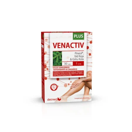 Envase de Venactiv Plus de Dietmed