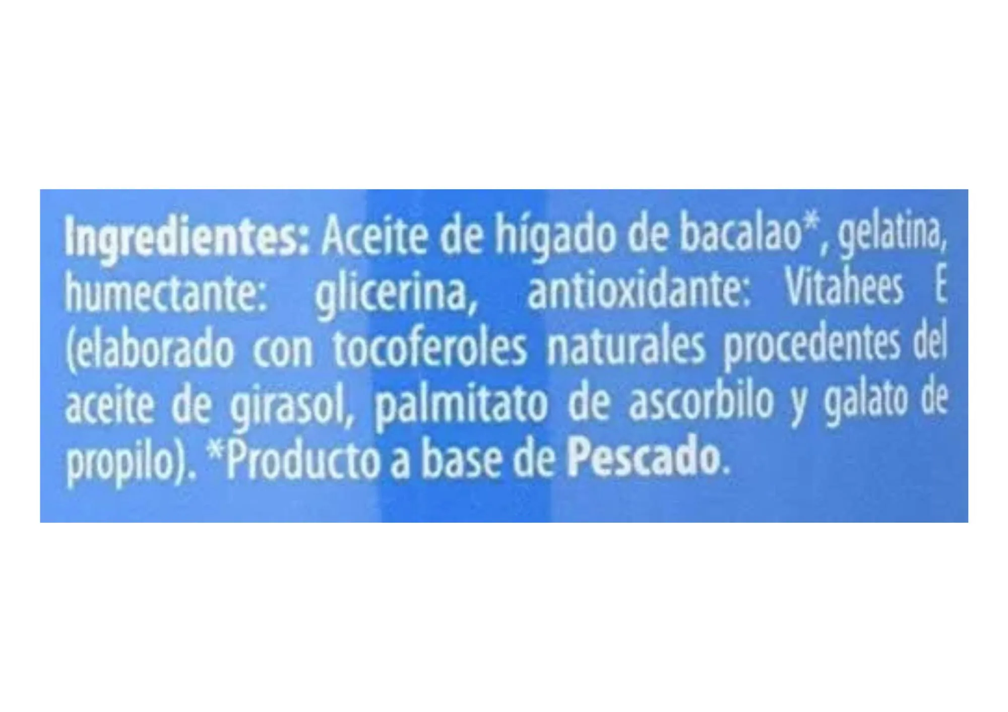 Aceite de Hígado de Bacalao 1000mg Naturmil - Imagen 3