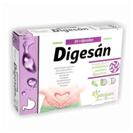 Envase de Digesan de Pinisan