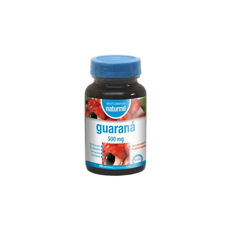 Bote de Guaraná 500mg de Naturmil