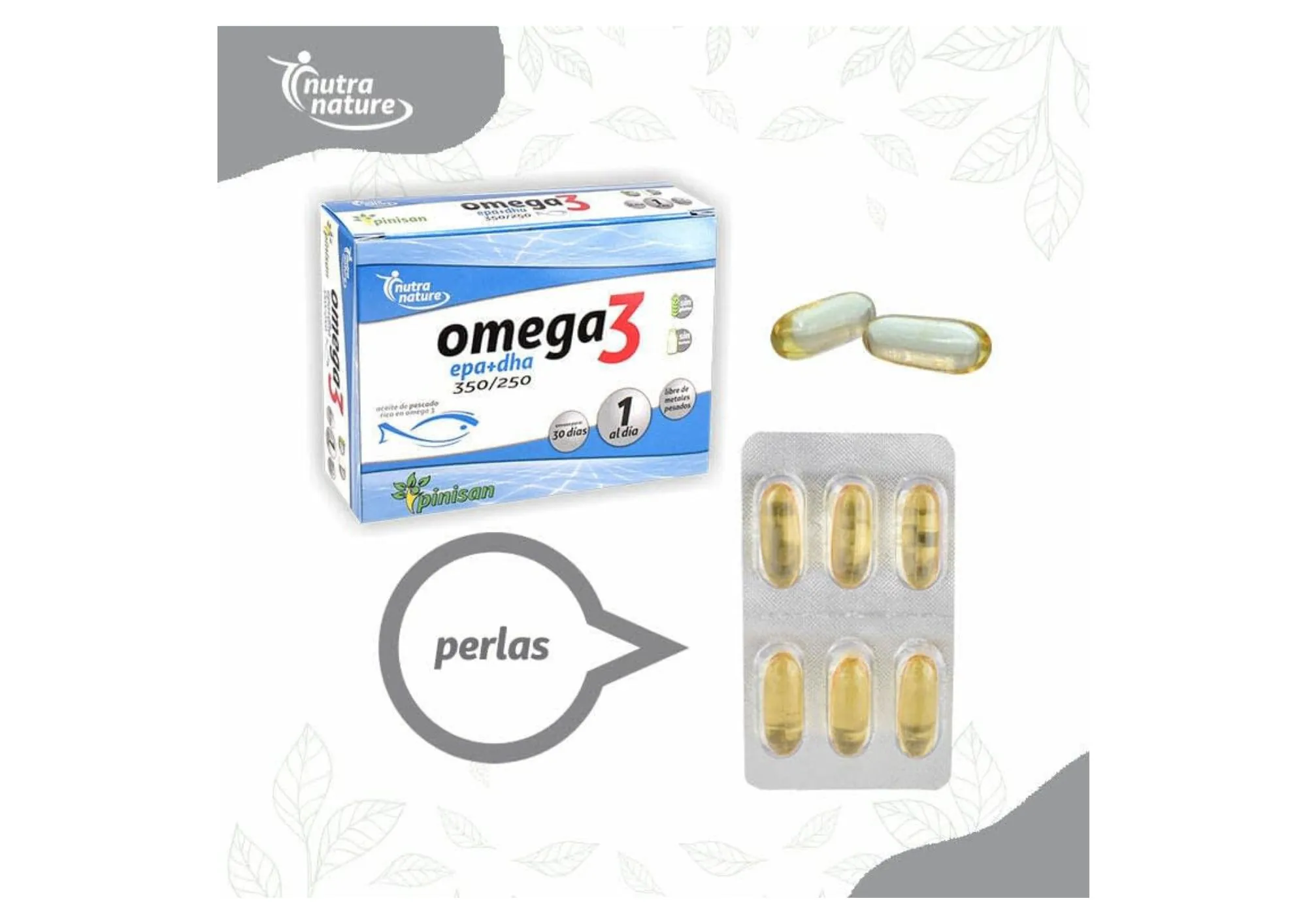 Omega 3 Epa Dha Pinisan - Imagen 2
