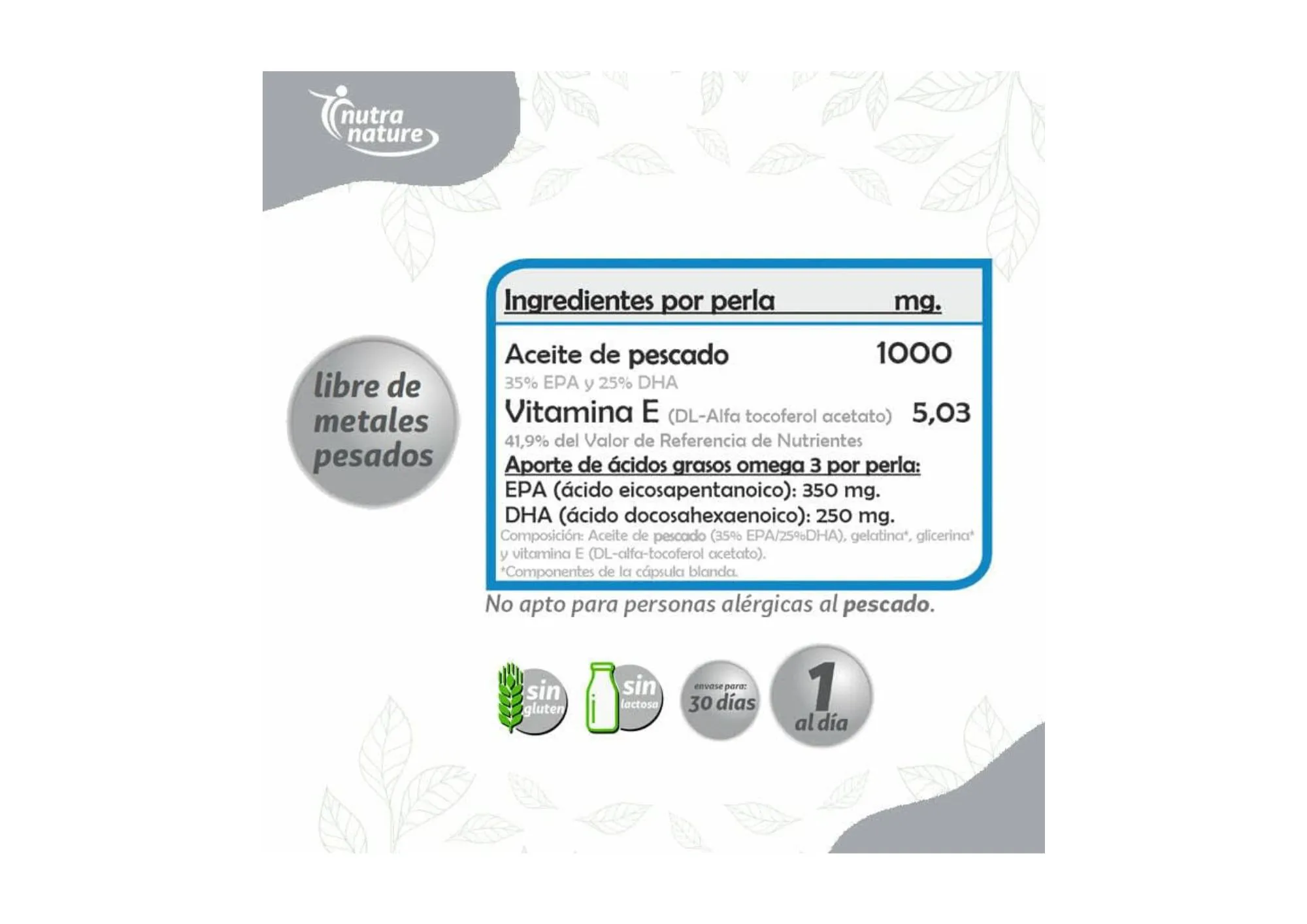Omega 3 Epa Dha Pinisan - Imagen 3