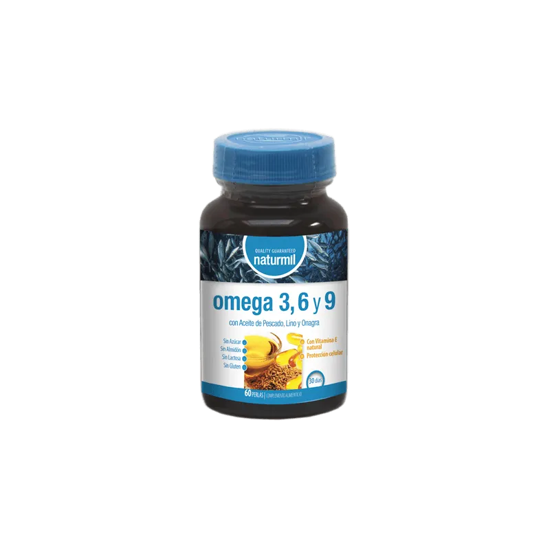 Bote de Omega 3 6 9 1000mg de Naturmil