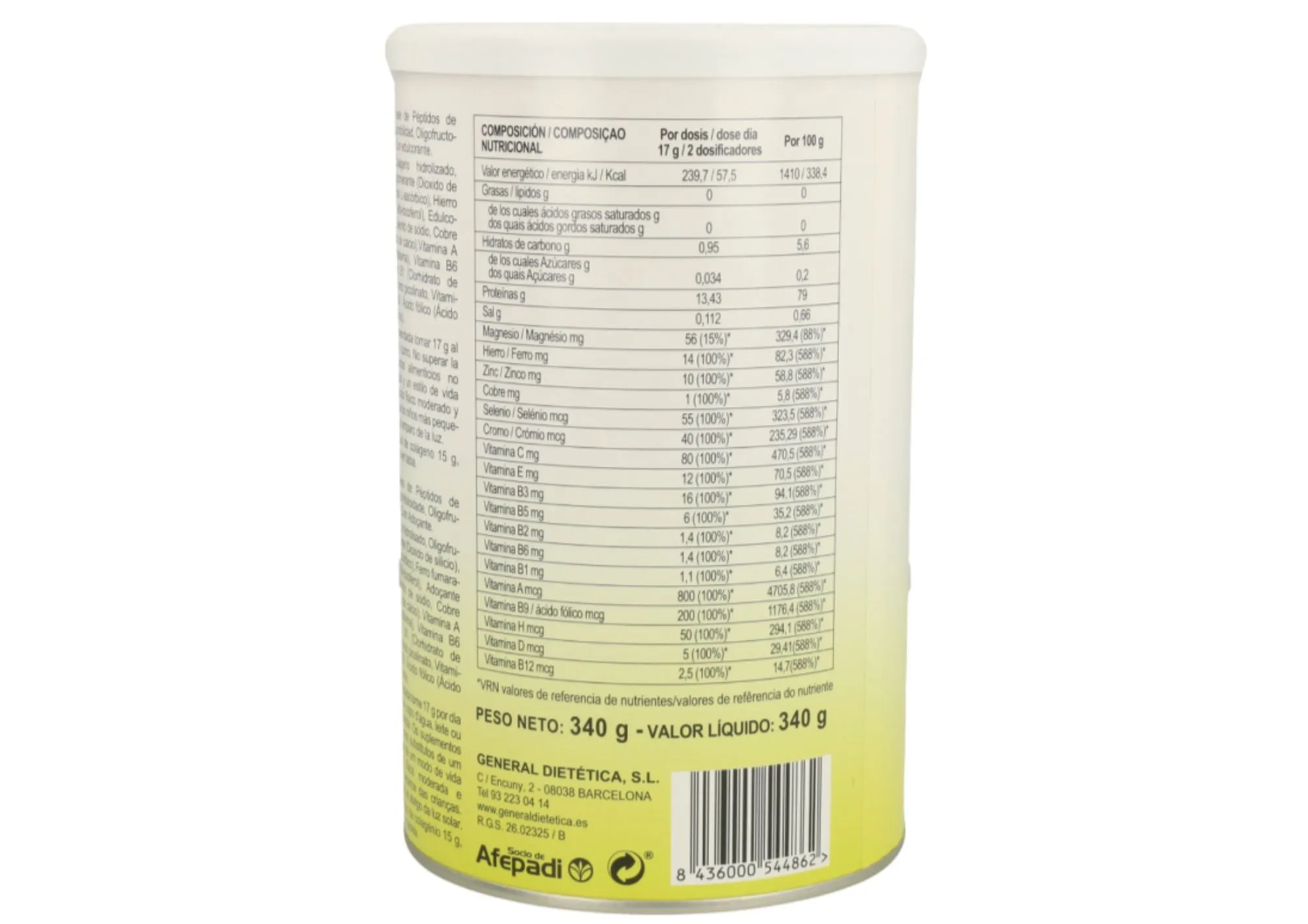 Suplemento Nutricional Senior Vainilla Integralia - Imagen 3