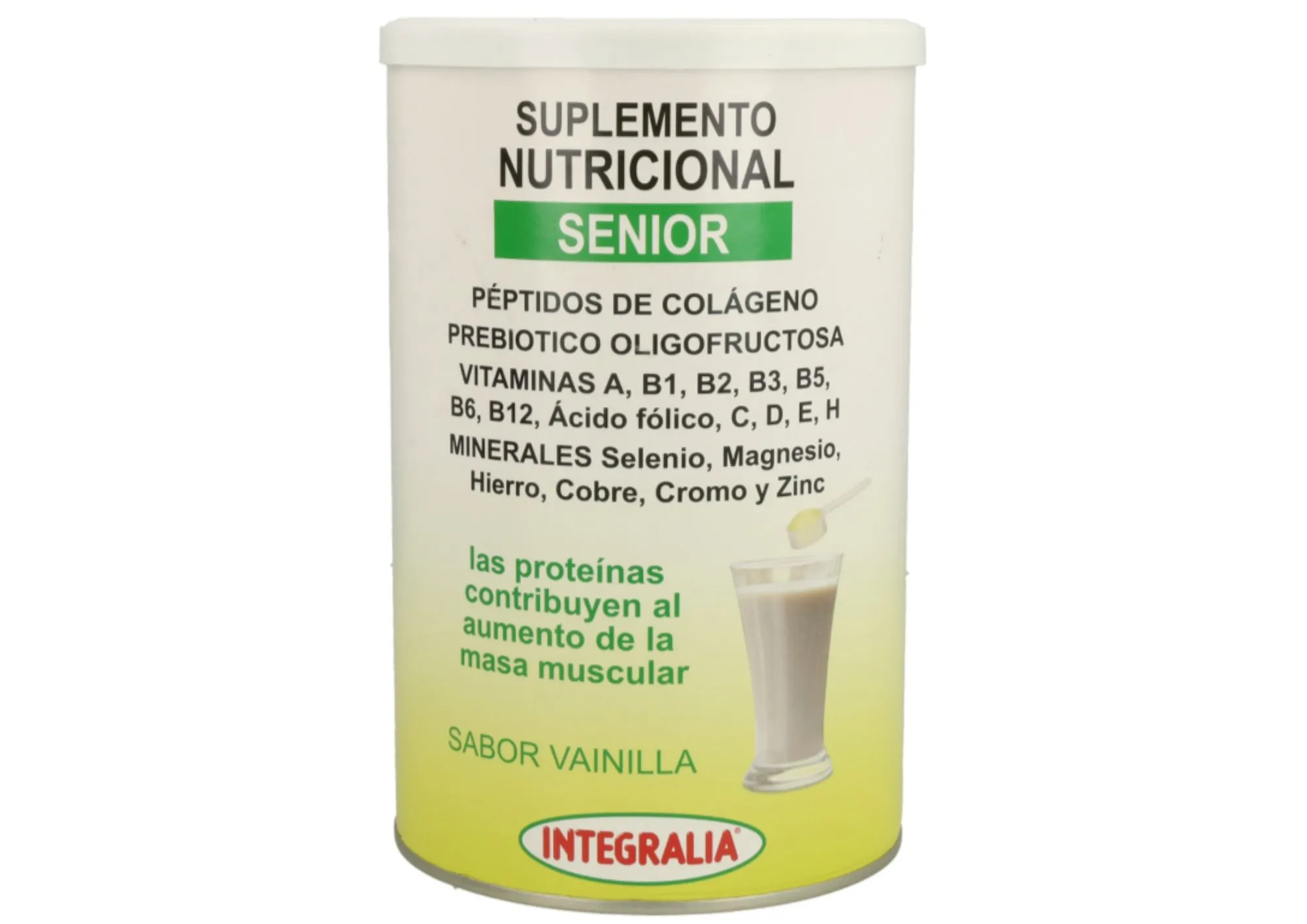 Bote de Suplemento Nutricional Senior Vanilla de Integralia