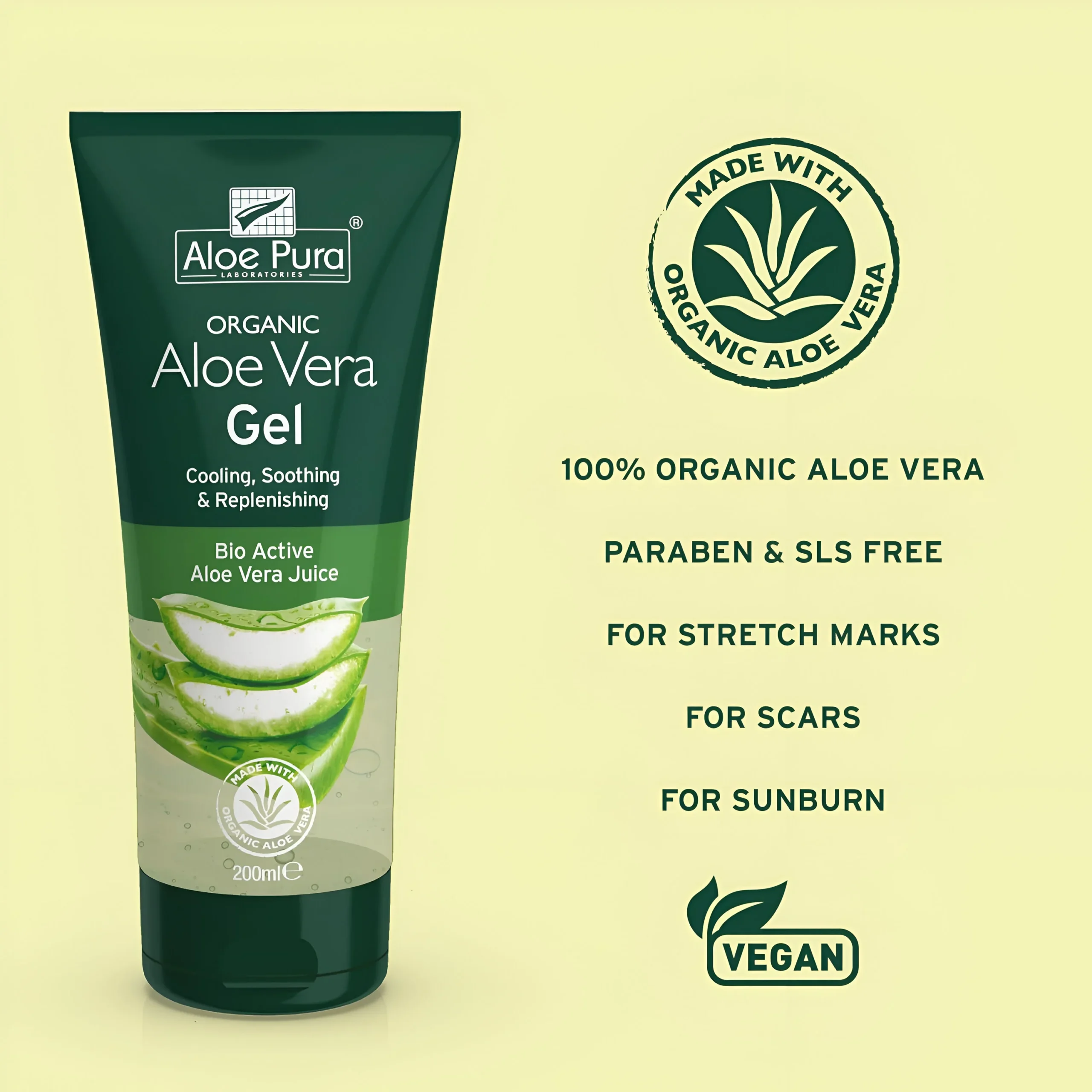 Aloe Pura Gel Aloe Vera para la piel - Imagen 3