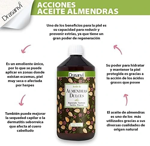 Aceite De Almendras Drasanvi - Imagen 4