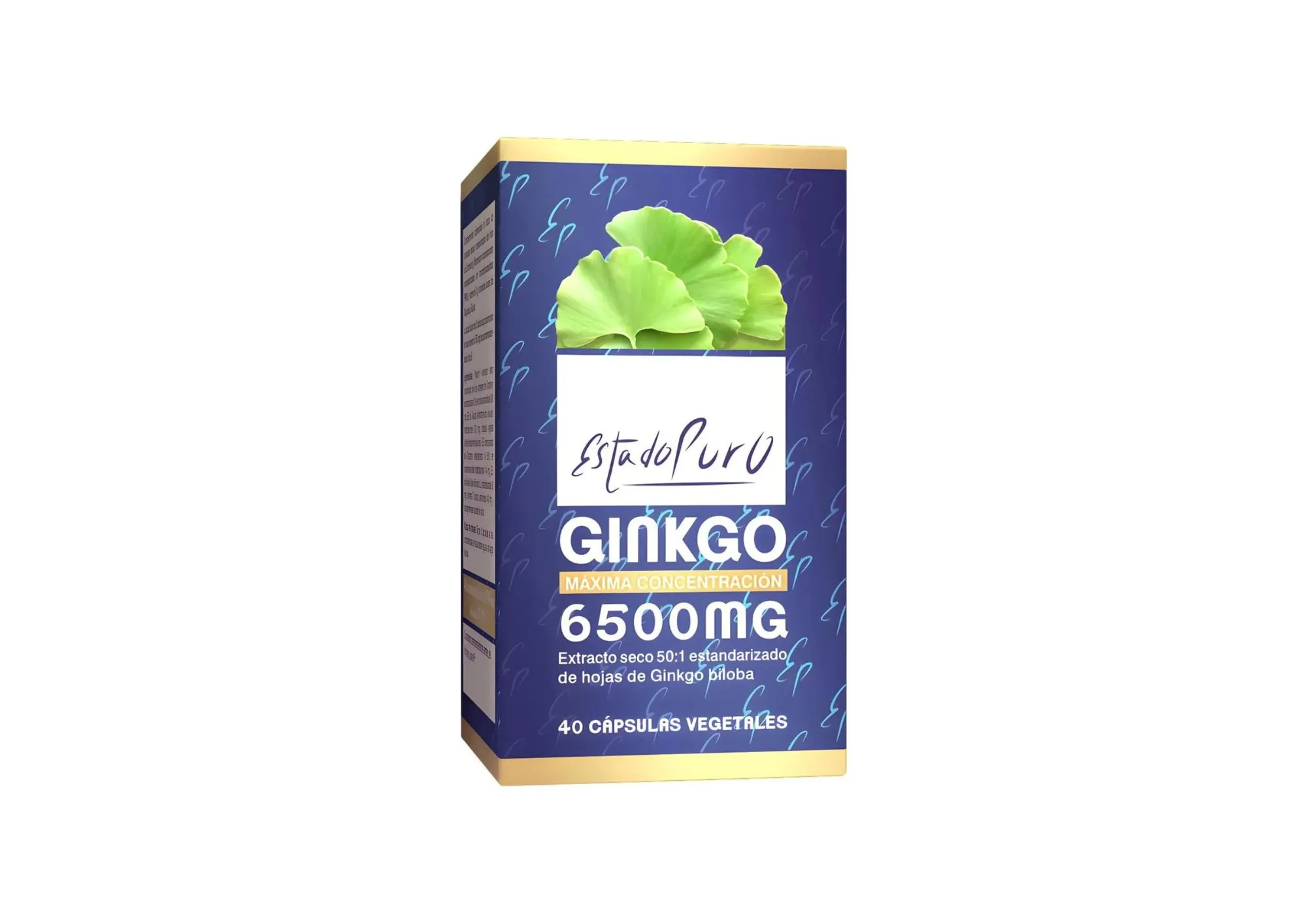 Envase de Ginkgo 6500 de Estado Puro