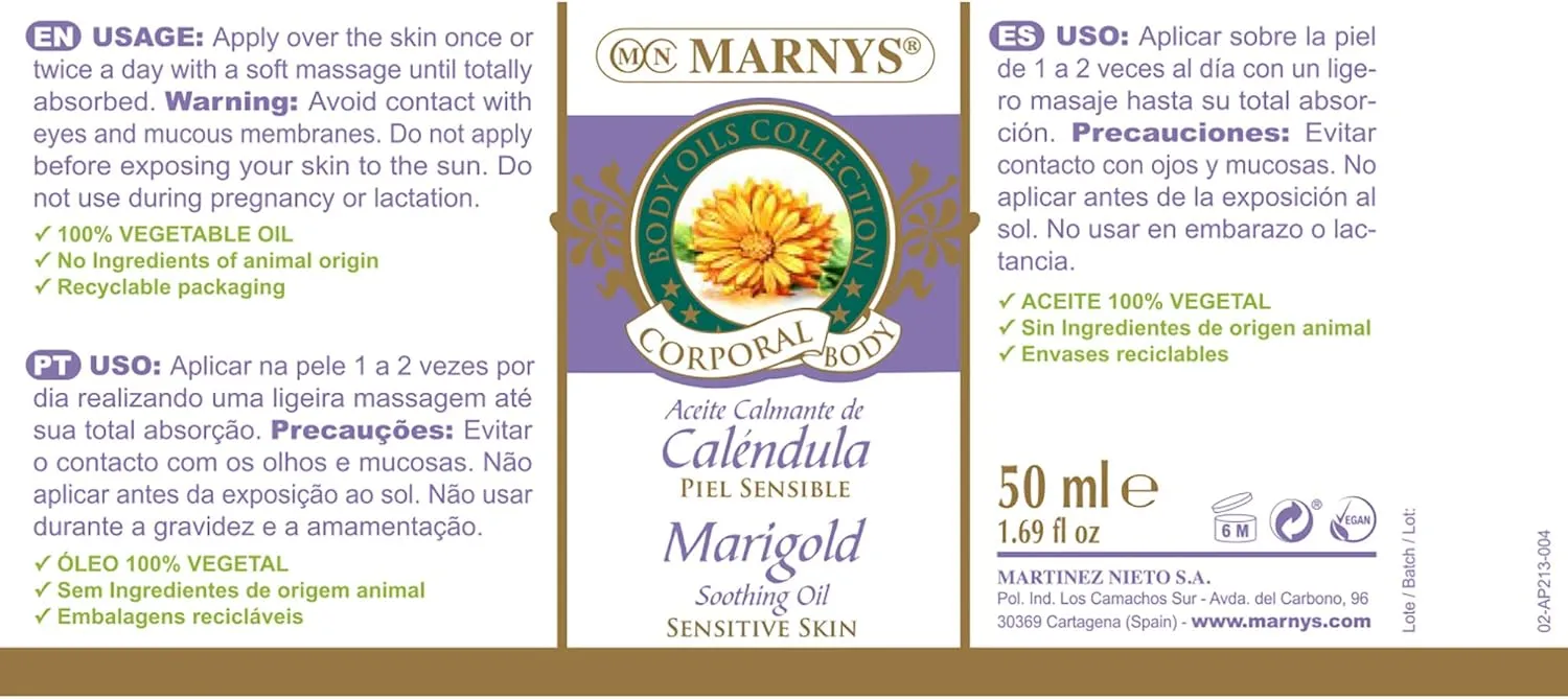 Aceite Esencial de Caléndula en Spray Marnys - Imagen 3