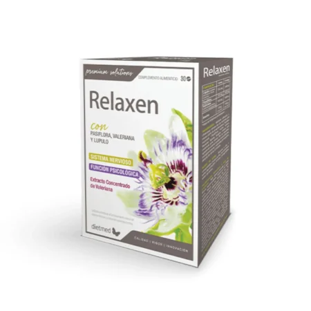 Envase de Relaxen Valeriana y Pasiflora de Dietmed