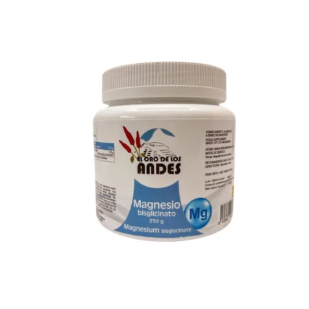 Envase de Magnesio Bisglicinato de El Oro de los Andes
