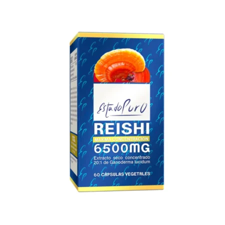 Envase de Reishi 6500mg de Estado Puro
