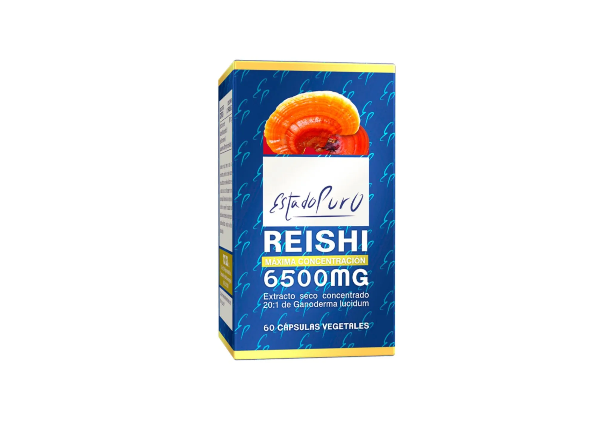Envase de Reishi 6500mg de Estado Puro